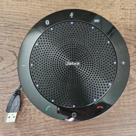 Jabra Speak 510 Wireless Bluetooth Chargeable Speakerphone W/Headset Jack - Picture 1 of 3